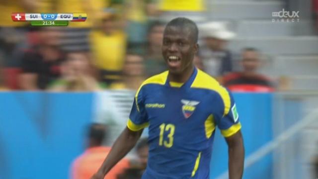 Groupe E, Suisse-Equateur (0-1) : l’Equateur ouvre le score avec un but de Valencia Lastra