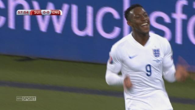 Suisse - Angleterre (0-1): Welbeck ouvre le score pour les Anglais suite à une perte de balle d'Inler