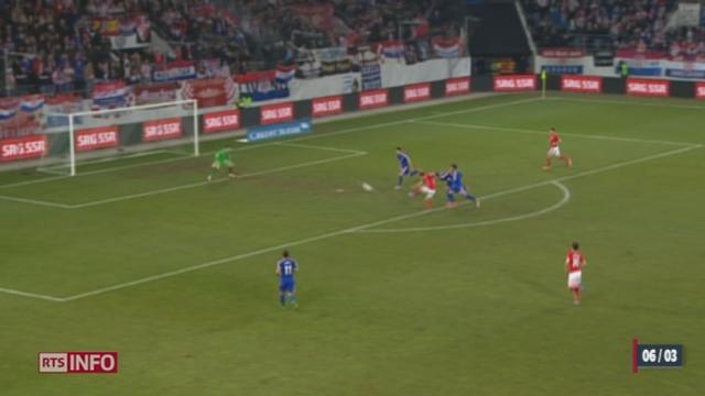 Football: l'équipe de Suisse disputait son dernier match de préparation