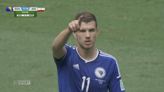 Groupe F, BIH - IRN (1-0): la Bosnie ouvre le score sur une frappe de Dzeko