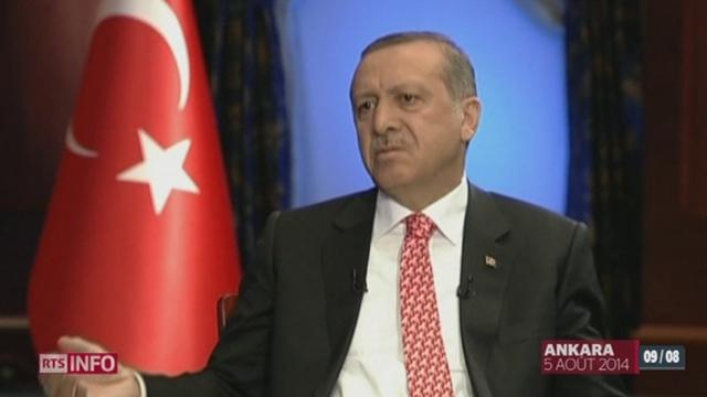 Le Premier ministre turc Recep Tayyip Erdogan a achevé sa campagne présidentielle