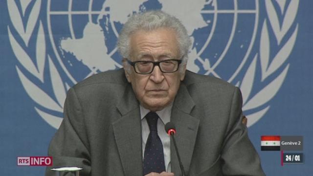 Conférence Genève 2: les délégations du régime syrien et de l'opposition sont prêtes à se rencontrer samedi