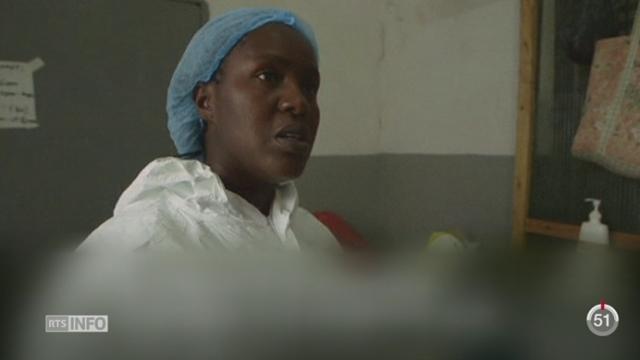 Epidémie d'Ebola: au Liberia, les infirmières sont quotidiennement face à la maladie