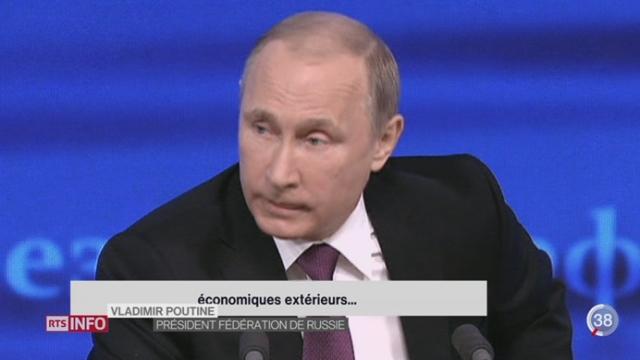 Crise monétaire en Russie: Poutine a cherché à rassurer son peuple