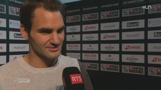 Tennis - Swiss Indoors: Federer remporte le tournoi face à David Goffin