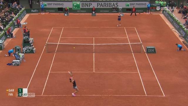 1e tour dames, Ivanovic-Garcia (6-1): en 31 petites minutes, la Serbe remporte le 1e set