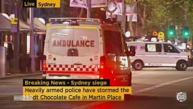 Prise d'otages à Sydney: la police a finalement donné l'assaut après 16 heures de négociation