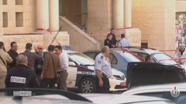 Israël: deux hommes armés ont attaqué une synagogue faisant quatre morts