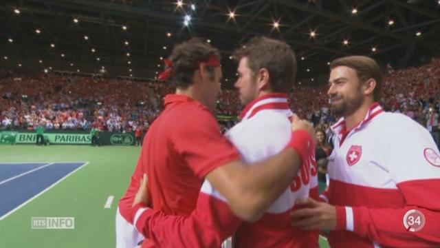 Tennis - Coupe Davis: la Suisse retrouve la finale après 22 ans