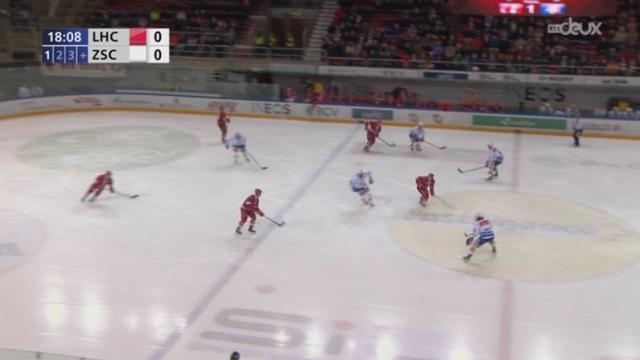 Hockey - LNA (40e j.): Lausanne créé la surprise contre le leader Zurich (2-1) + itw Caryl Neuenschwander (Lausanne)
