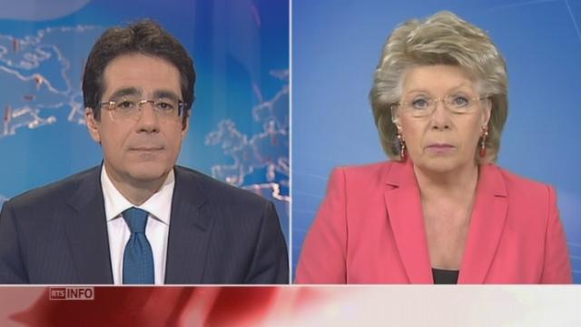 Viviane Reding: "La montée des extrémismes fait mal à l'Europe"