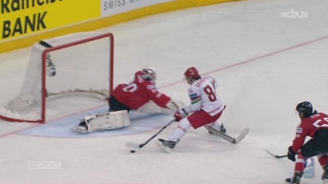 Suisse - Belarus (3-4): Grabovski opportuniste prend l'ascendant sur la Suisse