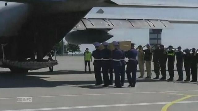 Les corps des victimes du vol MH17 ont quitté l'Ukraine
