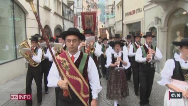 Les habitants du Tyrol du Sud souhaitent sortir du giron italien