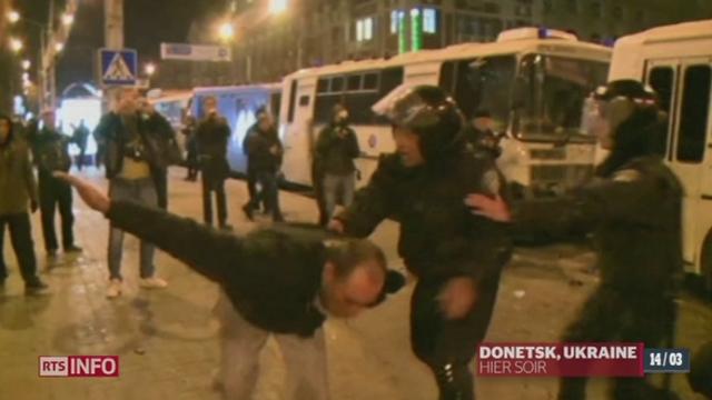 Ukraine: les manifestations à Donetsk font un mort