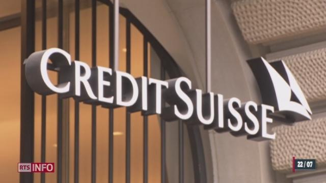 Credit Suisse a plongé dans les chiffres rouges au deuxième trimestre 2014