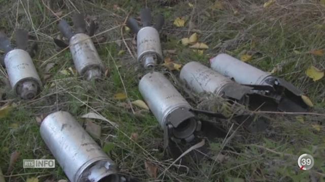 Ukraine: l'ONG Human Right Watch dénonce l'usage de bombes à fragmentations dans l'Est du pays