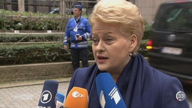 Le dossier ukrainien est au coeur du sommet européen de Bruxelles