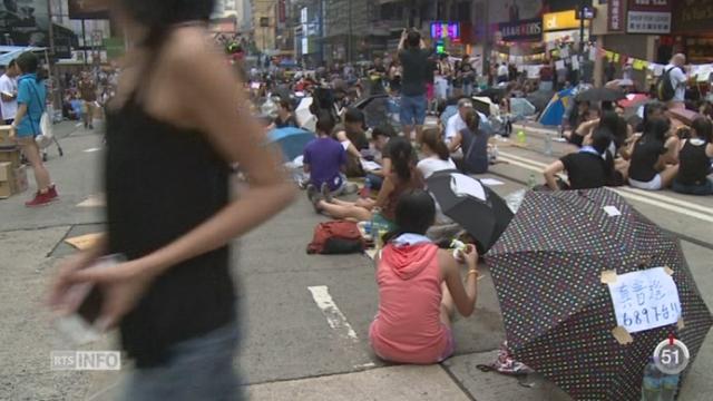 Le mouvement de protestation se poursuit à Hong Kong