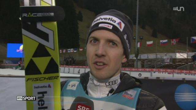 Saut à ski: Simon Ammann fête son 76ème podium en Coupe du monde