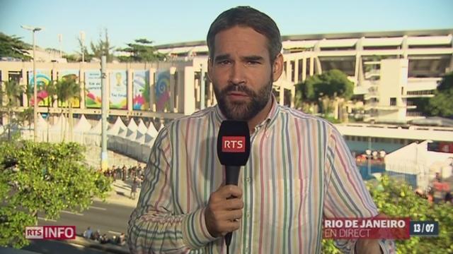 Coupe du monde: les dernières précisions de David Lemos à Rio de Janeiro