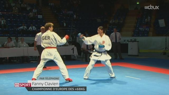 Karaté: Fanny Clavien est devenue championne d'Europe à Tampere (Finlande)