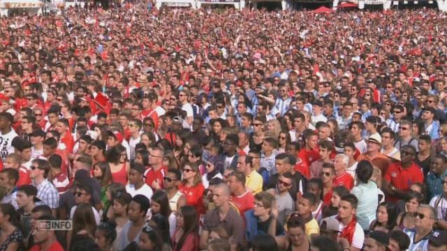 L'ambiance des fanzones romandes