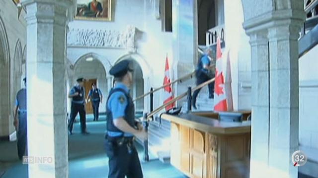 À Ottawa, une attaque a été donnée par des assaillants armés visant les bâtiments de l'État canadien