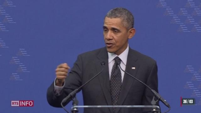 Barack Obama est en visite à Bruxelles, pour la première fois