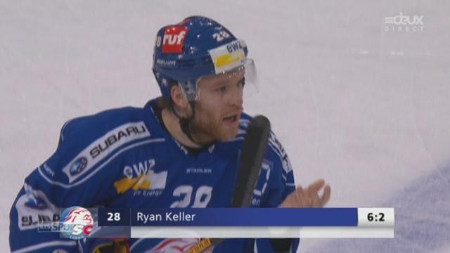 ½,  ZSC Lions - Genève-Servette (6-2): second but pour Ryan Keller ce soir