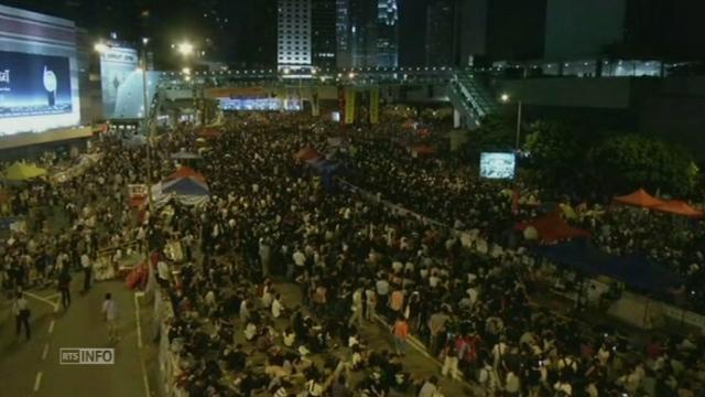 Les manifestants pro-démocratie réinvestissent Hong Kong