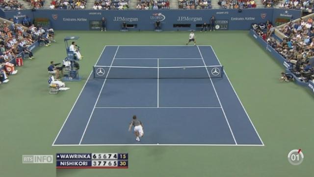 Tennis - US Open: Stanislas Wawrinka a perdu contre le Japonais Kei Nishikori en quarts de finale