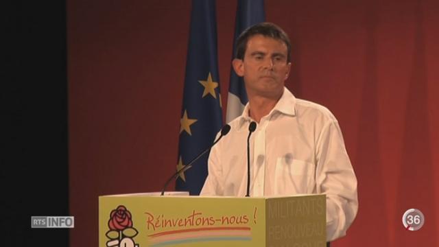 France: le discours de Manuel Valls a clôturé l'université d'été du PS à La Rochelle