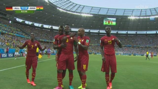 Groupe G, GER-GHA (1-2): le Ghana prend l’avantage sur cette réussite de Gyan