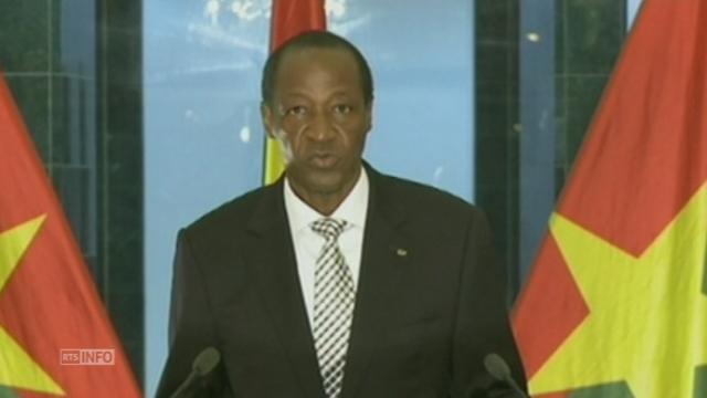 Le président du Burkina Faso se retire du pouvoir
