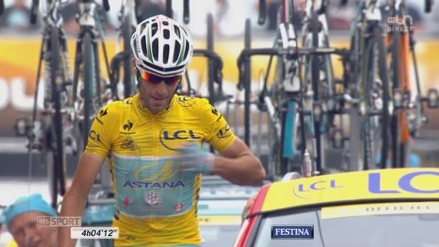 18e étape, Pau-Hautacam: Nibali accroche une 3e étape à son tableau grace à une stratégie irreprochable