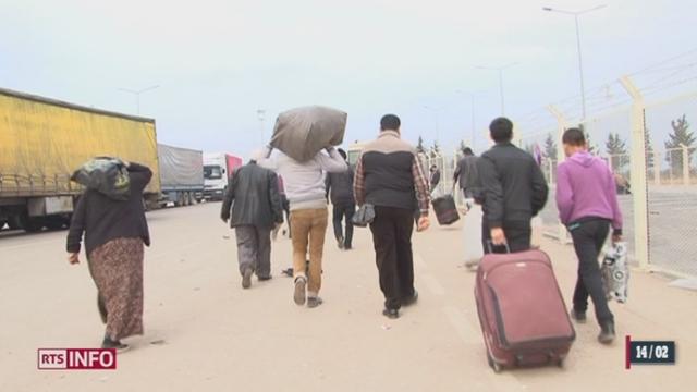 Près de mille Syriens se présentent chaque jour à la frontière turque