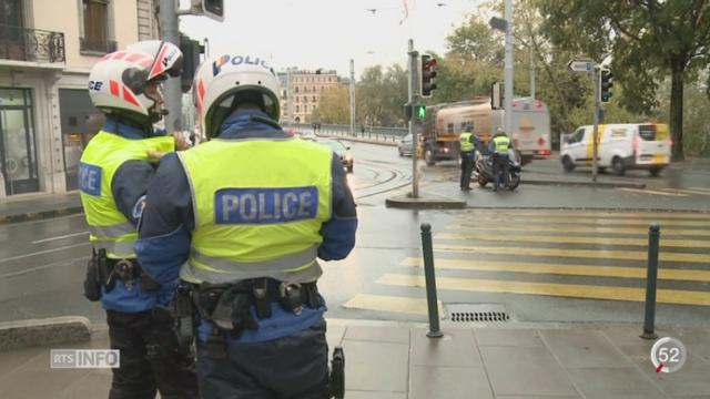 A Genève, une brigade de police patrouille spécialement pour traquer les incivilités routières