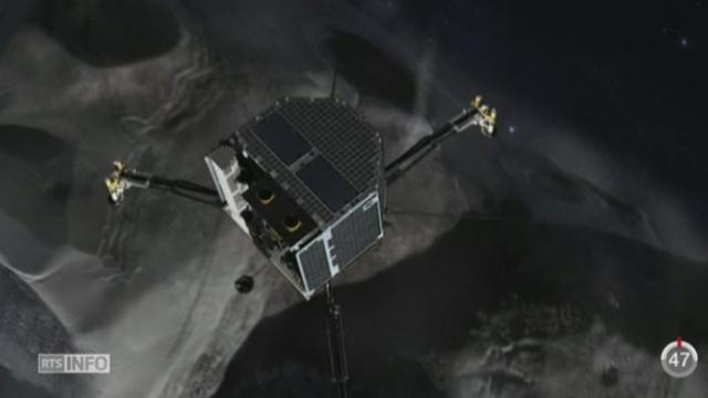 Le robot "Philae" s'est détaché de la sonde Rosetta après dix ans de voyage