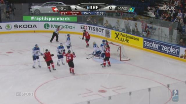 Hockey - Championnats du monde: La Suisse a vaincu le Kazakhstan (6-2) et assure son maintien dans l'élite + tableaux des Championnats du monde