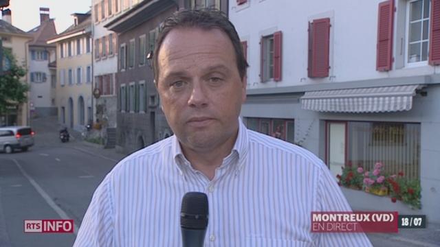 Enlèvement à Belmont-sur-Lausanne: le point avec Jean-Christophe Sauterel, porte-parole de la police cantonale vaudoise, à Montreux