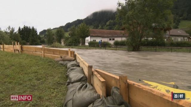 Certains cours d'eau ont atteint leurs cotes d'alerte en Suisse