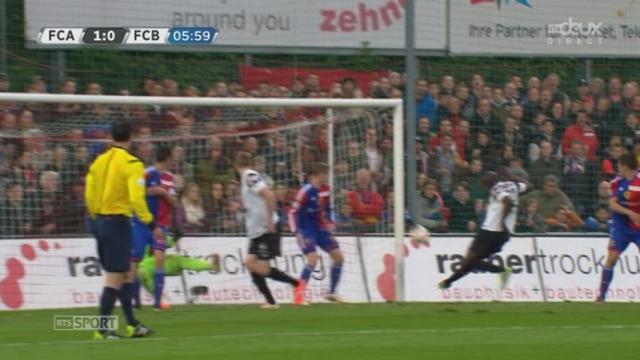 FC Aarau - FC Bâle (1-0): monté aux avant-postes, Nganga ouvre le score pour Aarau
