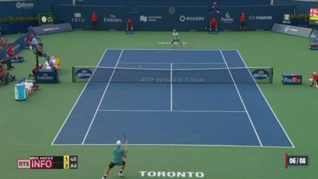 Tennis - ATP Toronto: Roger Federer se qualifie facilement pour les huitièmes de finales