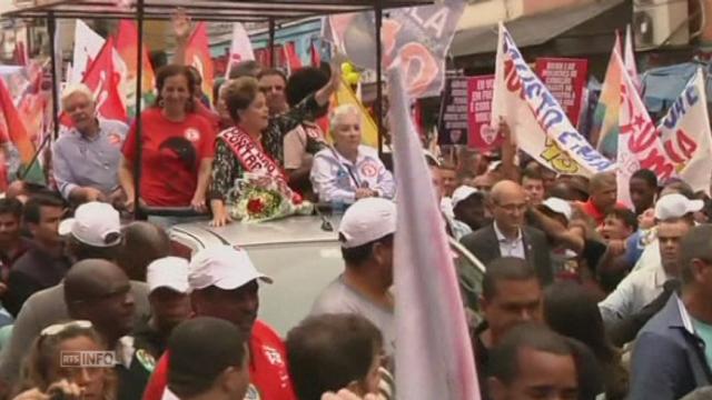 Dilma Rousseff oeuvre pour sa réélection au Brésil
