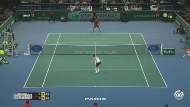 Tennis - ATP Bercy: Federer s'est qualifié sans difficulté pour les quarts de finale