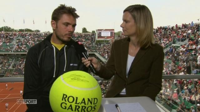 Tennis - Roland Garros: entretien avec Stanislas Wawrinka