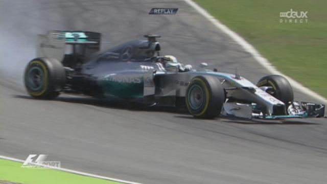 Q1. Drapeau rouge après un accident de Lewis Hamilton