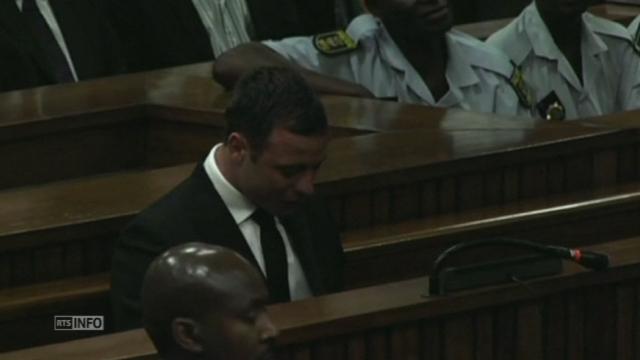 Les sanglots d'Oscar Pistorius au tribunal