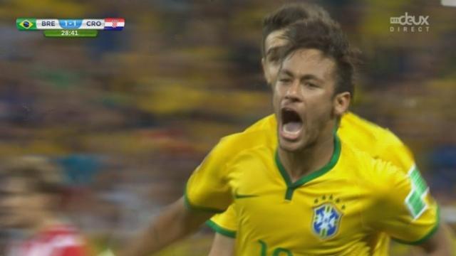 Groupe A, BRA-CRO (1-1): Neymar prend ses responsabilités et libère son pays en ramenant les 2 équipes à égalité à la 29e minute